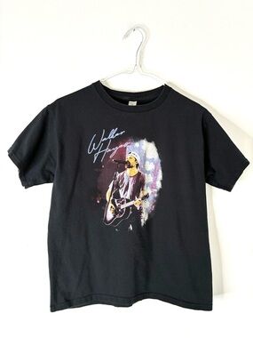 Walker Hayes Duck Buck Tour Black Graphic Tee Guitar Photo Tour Dates